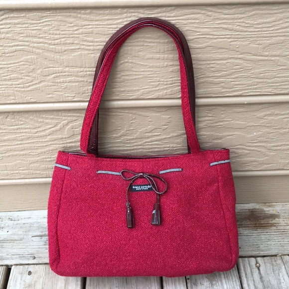 kate spade Handbags - Kate Spade used red purse
